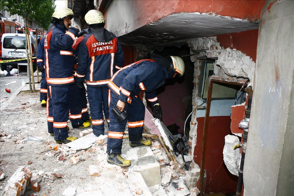 Kağıthane'de doğalgaz patlaması