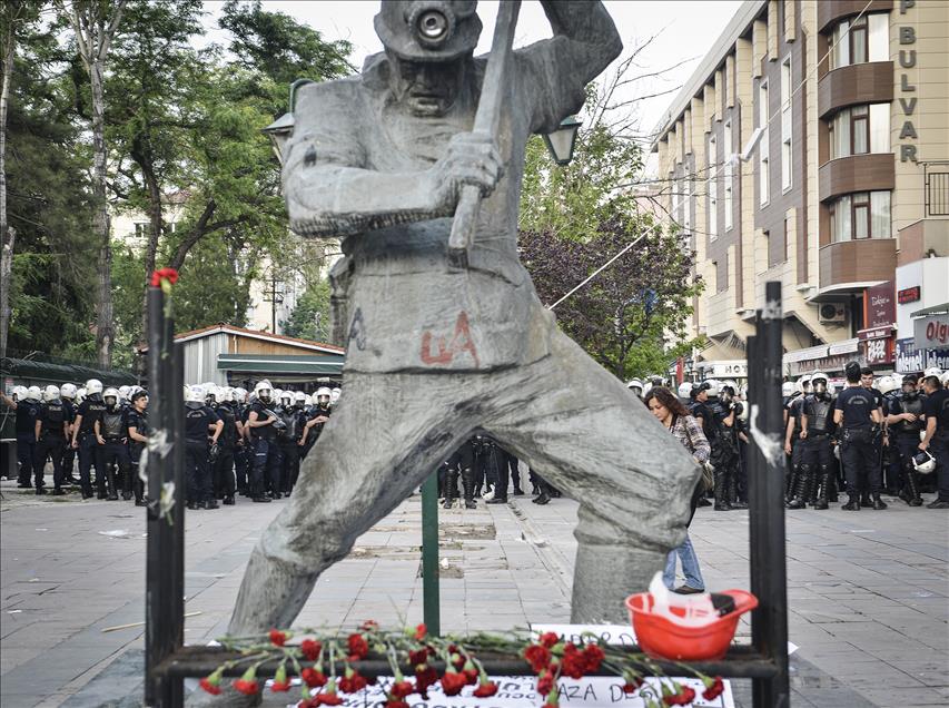 Kızılay'da protesto eylemi