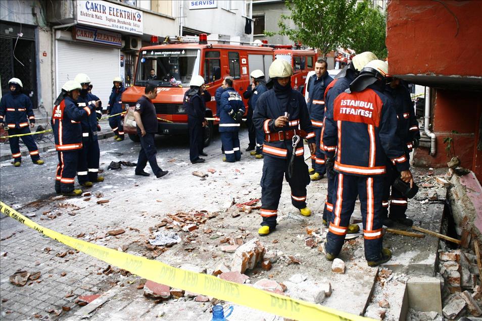 Kağıthane'de doğalgaz patlaması
