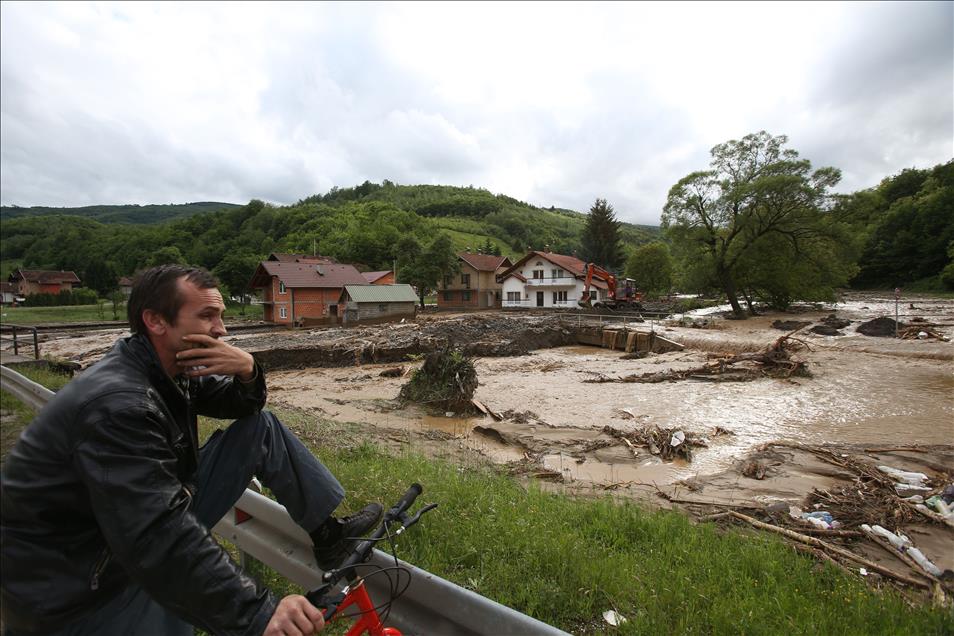 Bosna Hersek'teki sel felaketi