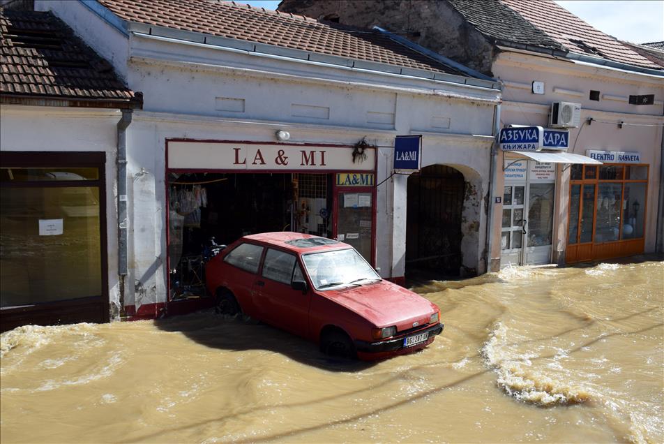 Bosna Hersek ve Sırbistan'daki sel felaketi
