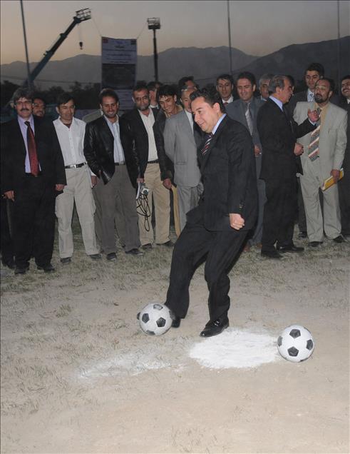 DISISLERI BAKANI ALI BABACAN KABIL'DE