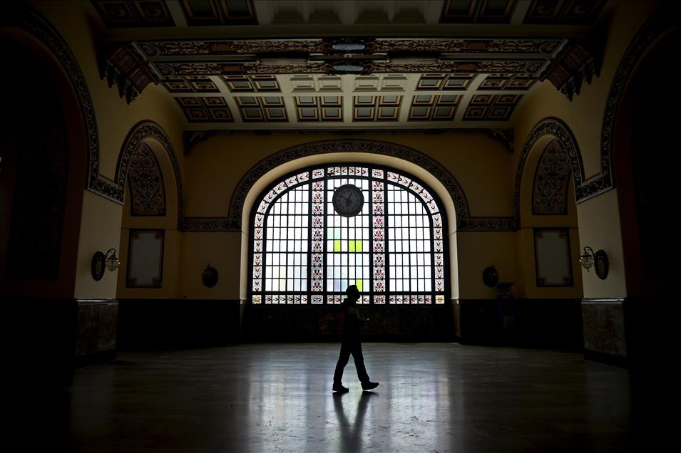 Haydarpaşa Garı adeta müze gibi