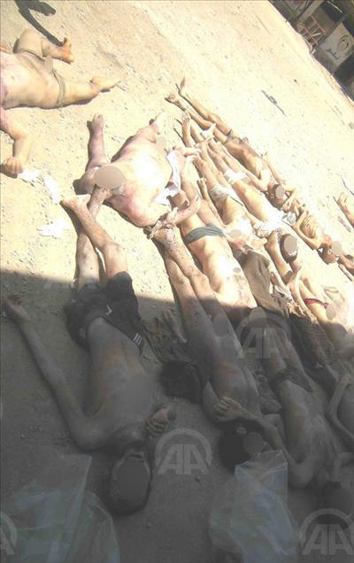 Anadolu dévoile des photos montrant la torture pratiquée par le régime syrien