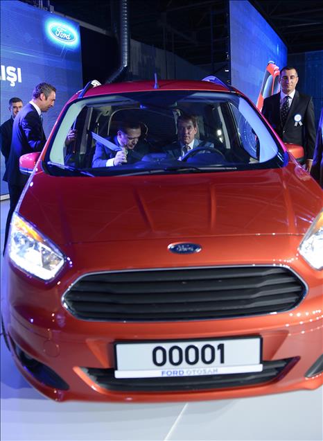 Ford Otosan Yeniköy Fabrikası'nın açılış töreni