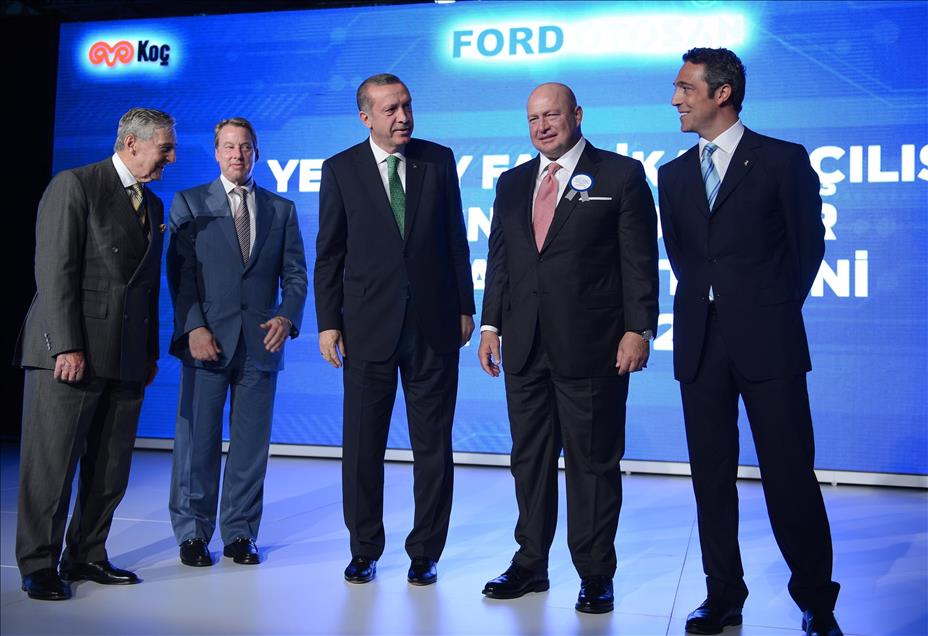 Ford Otosan Yeniköy Fabrikası'nın açılış töreni