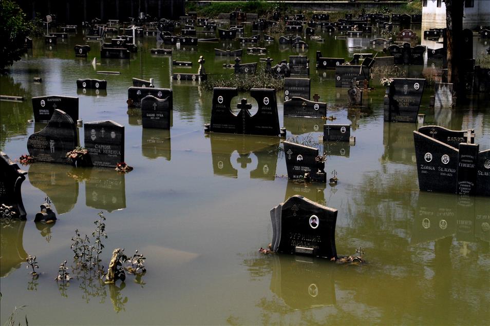 Bosna Hersek'teki sel felaketi