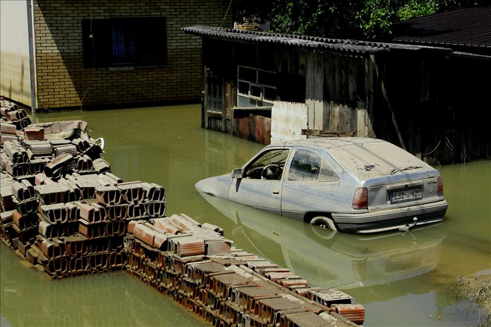 Bosna Hersek'teki sel felaketi