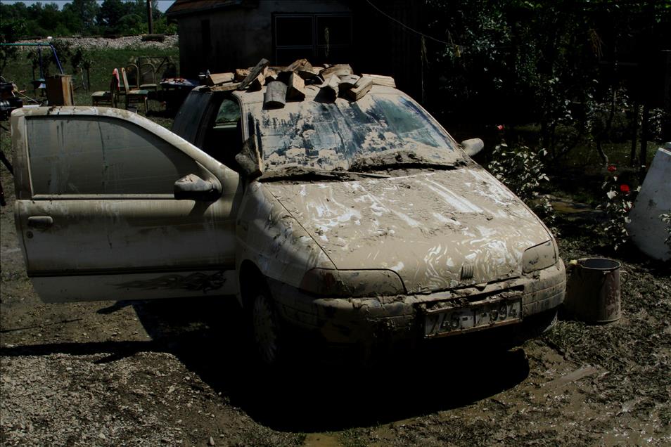 Bosna Hersek'teki sel felaketi