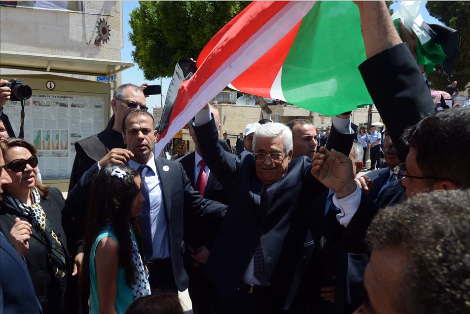 Papa Franciscus, Filistin'de