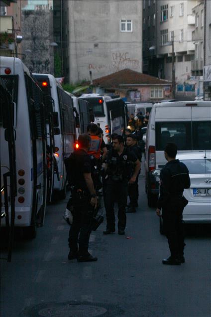 Okmeydanı'nda polis operasyonu