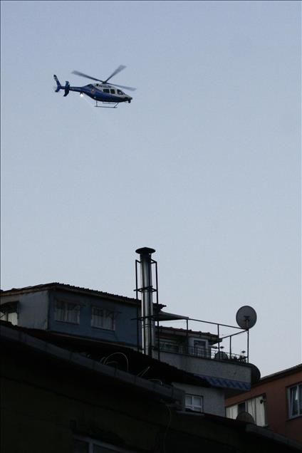 Okmeydanı'nda polis operasyonu