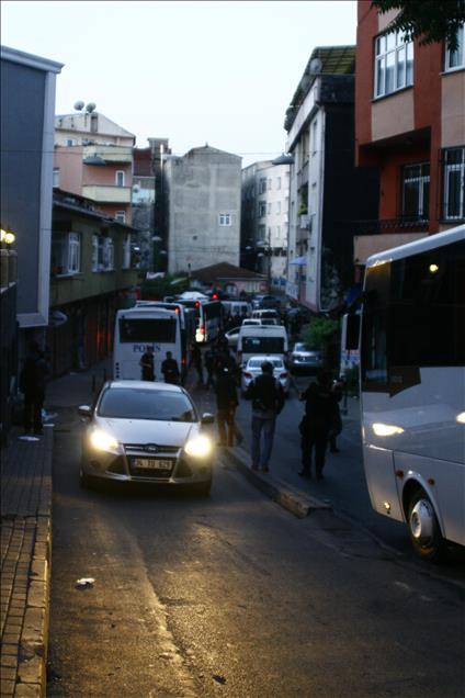 Okmeydanı'nda polis operasyonu