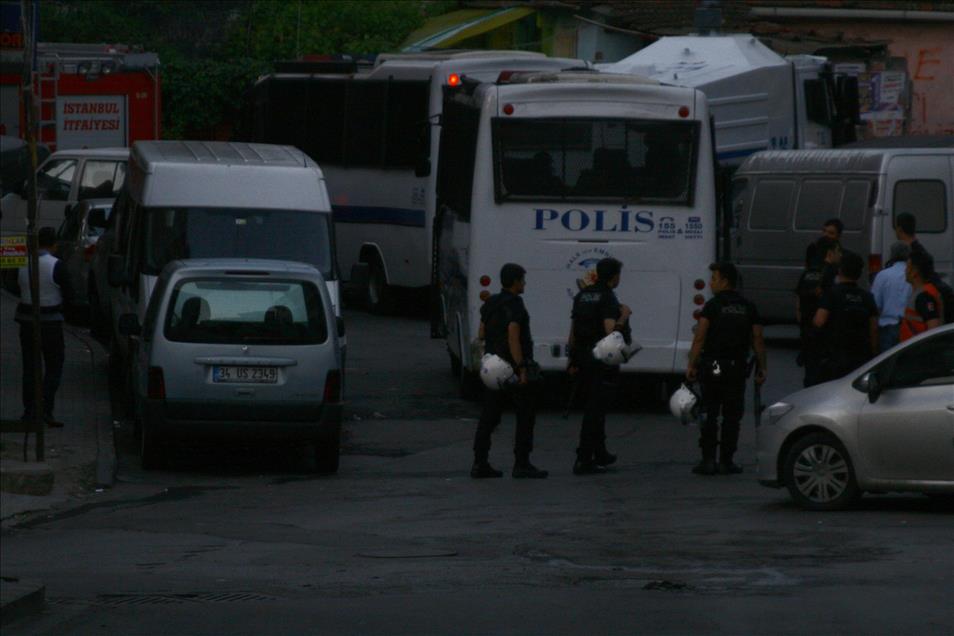 Okmeydanı'nda polis operasyonu