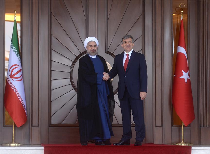 İran Cumhurbaşkanı Ruhani Ankara'da
