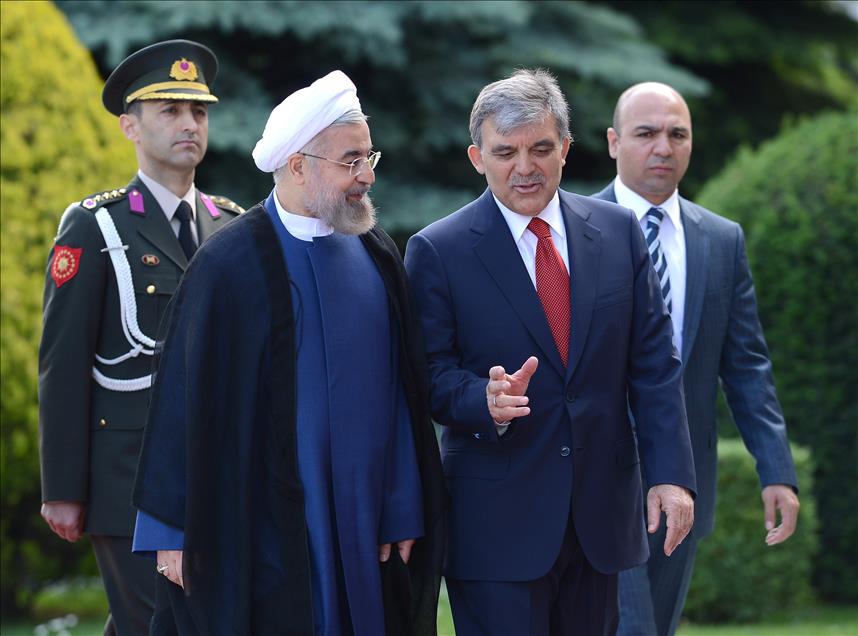 İran Cumhurbaşkanı Ruhani Ankara'da