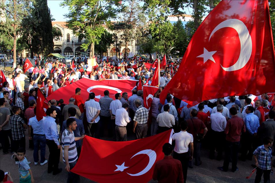 Lice'de yaşanan olaylar, Gaziantep'te protesto edildi