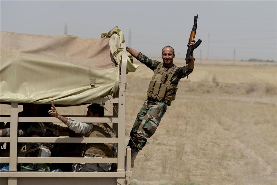 Kerkük'te kontrol yerel polis ve Peşmerge'de