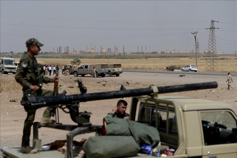 Kerkük'te kontrol yerel polis ve Peşmerge'de