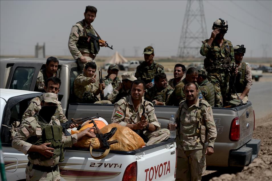 Kerkük'te kontrol yerel polis ve Peşmerge'de