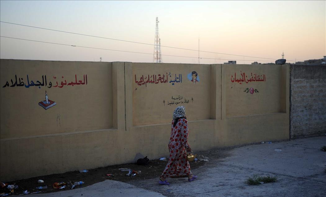 Fleeing to Sinjar, Iraq