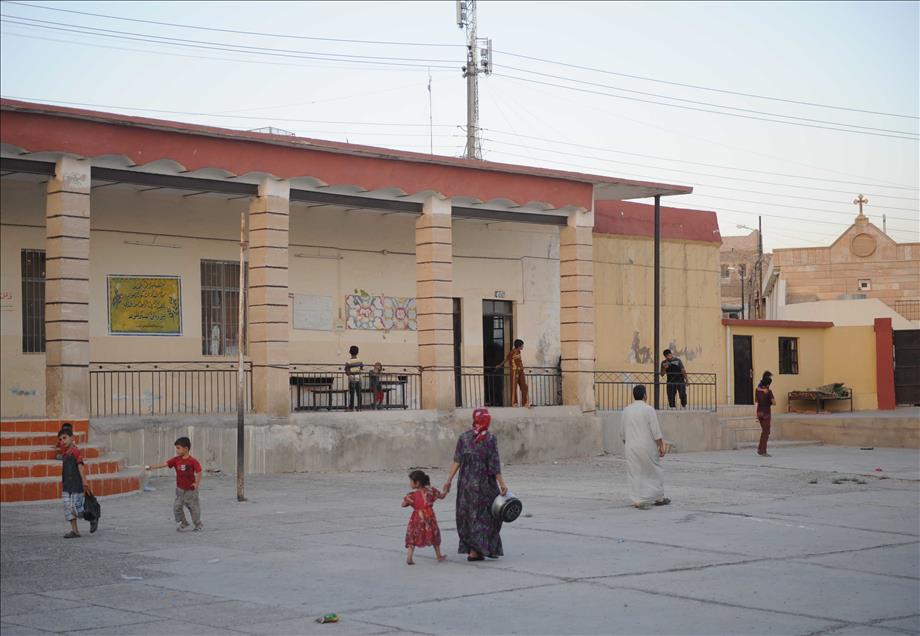 Fleeing to Sinjar, Iraq