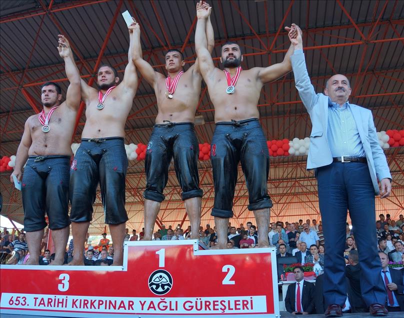 Başpehlivanlığı Fatih Atlı kazandı