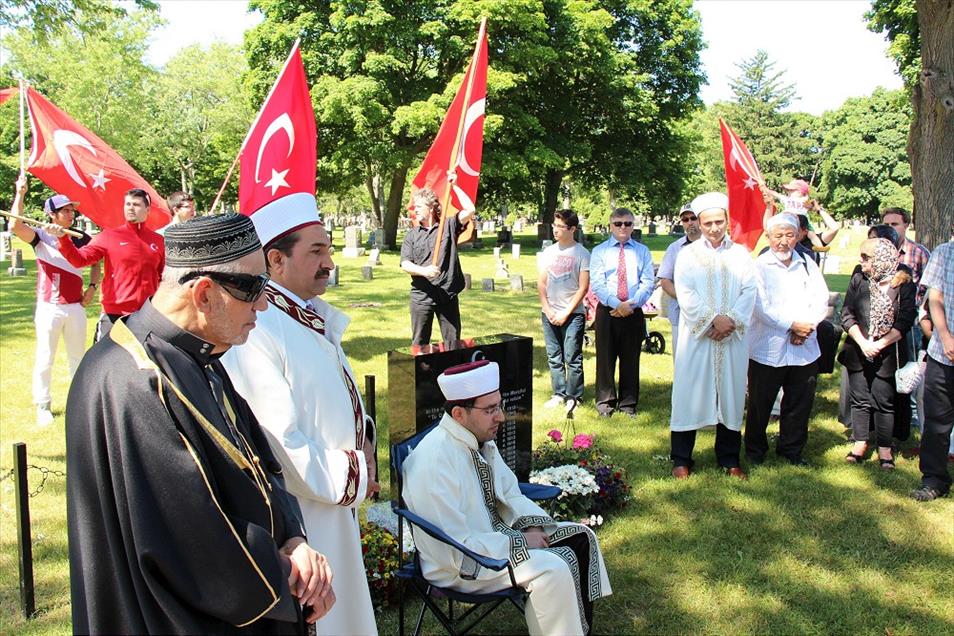 Kanada'nın ilk Türk ve Müslüman mezarlığı ihya edildi