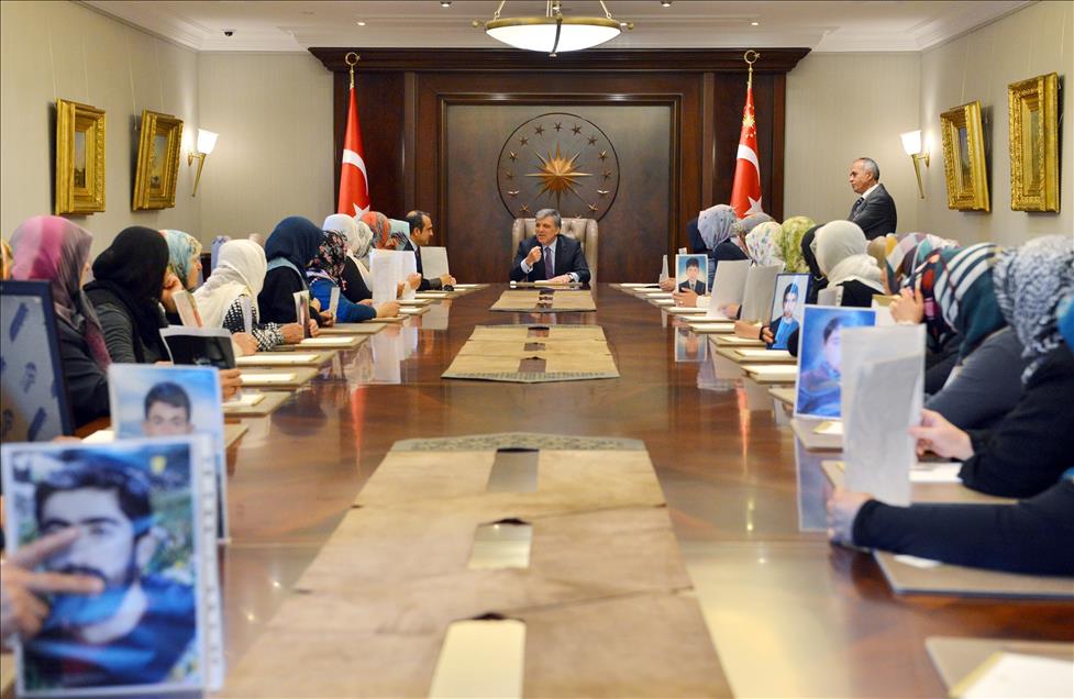 Cumhurbaşkanı Abdullah Gül'ün kabulu