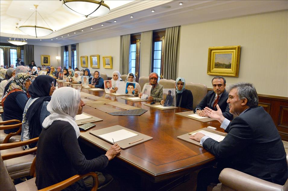 Cumhurbaşkanı Abdullah Gül'ün kabulu