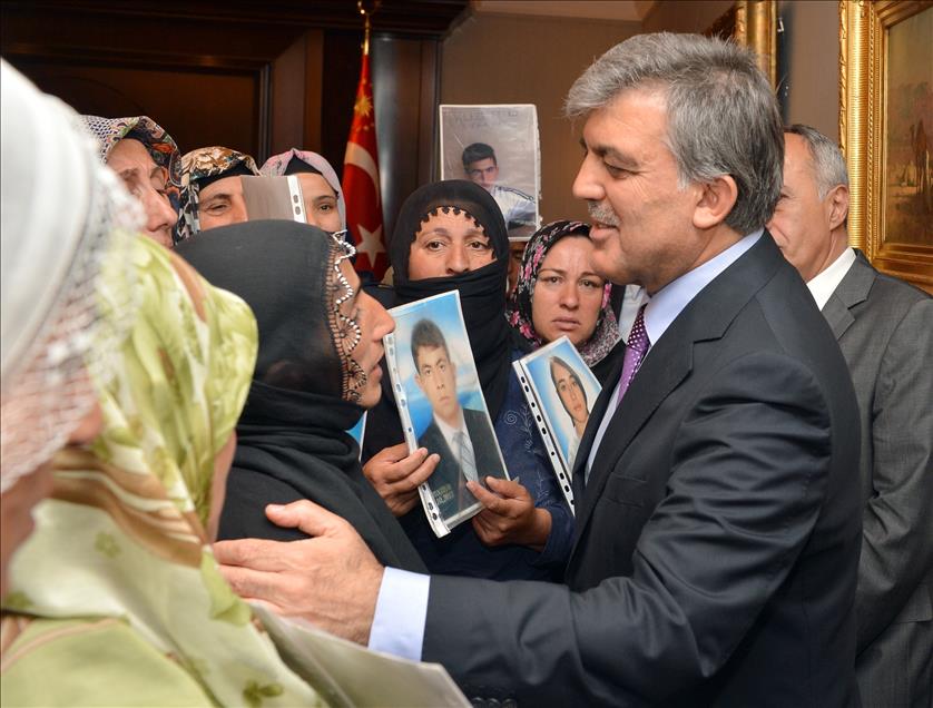 Cumhurbaşkanı Abdullah Gül'ün kabulu