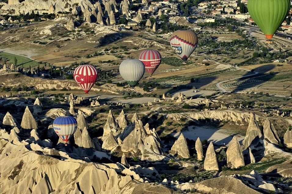 Dünyanın en gözde balon uçuş alanı: Kapadokya