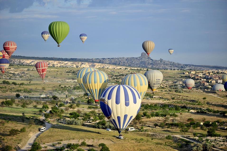 Dünyanın en gözde balon uçuş alanı: Kapadokya