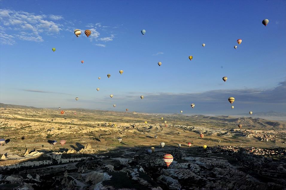 Dünyanın en gözde balon uçuş alanı: Kapadokya