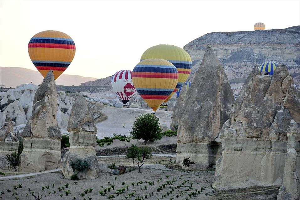 Dünyanın en gözde balon uçuş alanı: Kapadokya