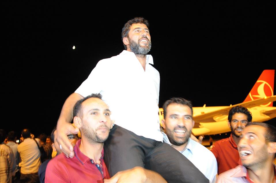 Alıkonulan tır şoförlerinin serbest bırakılması