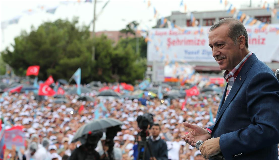 Cumhurbaşkanı adayı ve Başbakan Erdoğan