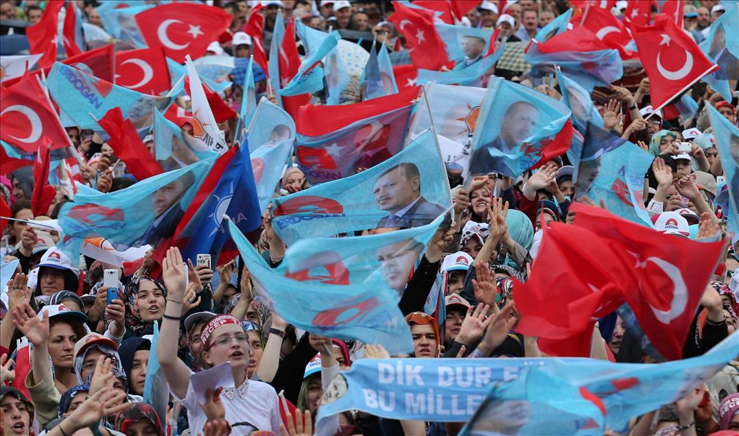 Cumhurbaşkanı adayı ve Başbakan Erdoğan