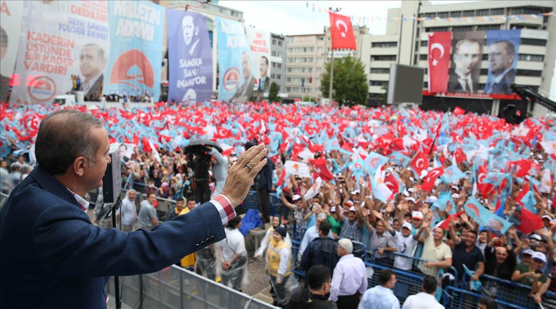 Cumhurbaşkanı adayı ve Başbakan Erdoğan