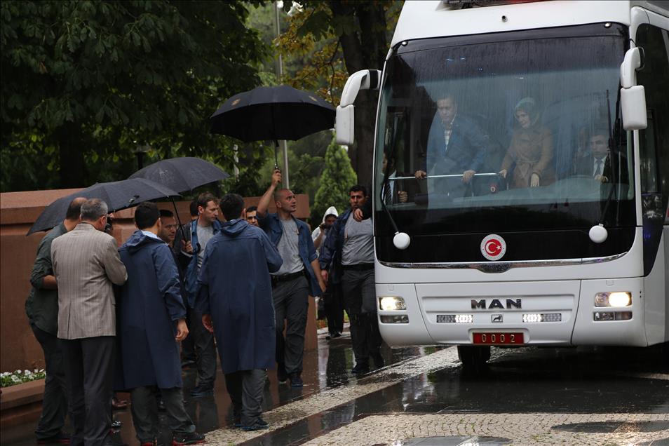 Cumhurbaşkanı Adayı ve Başbakan Erdoğan Samsun'da