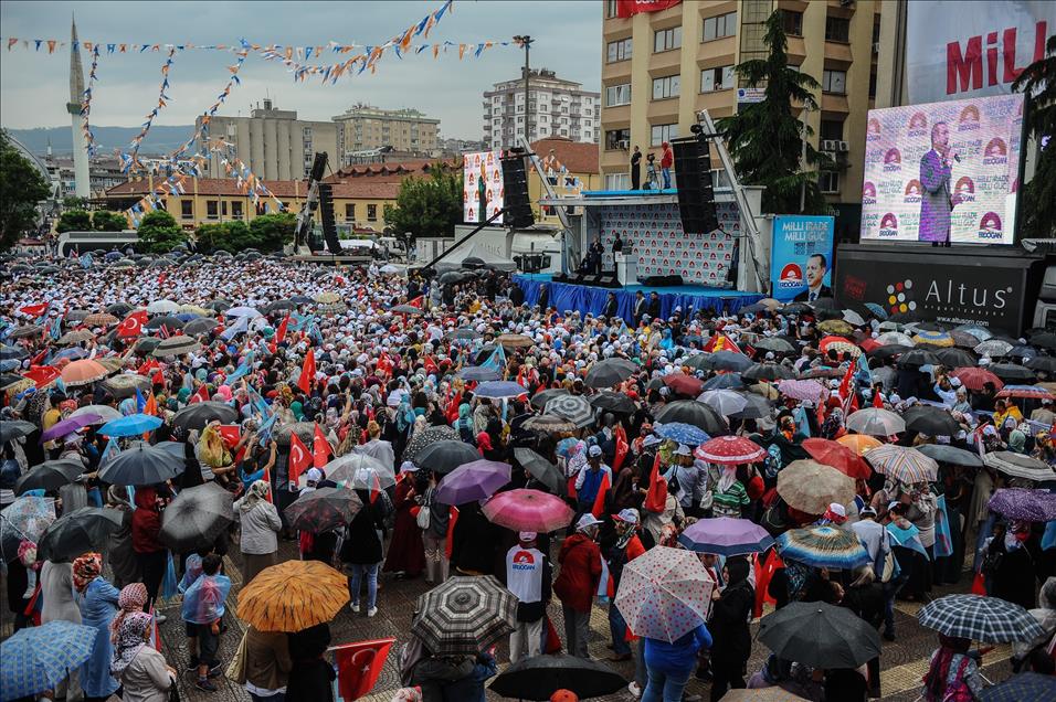 Cumhurbaşkanı Adayı ve Başbakan Erdoğan Samsun'da