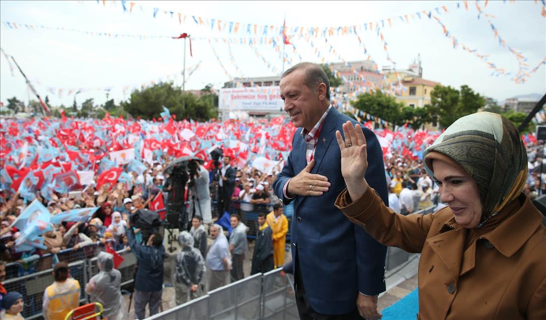 Cumhurbaşkanı adayı ve Başbakan Erdoğan