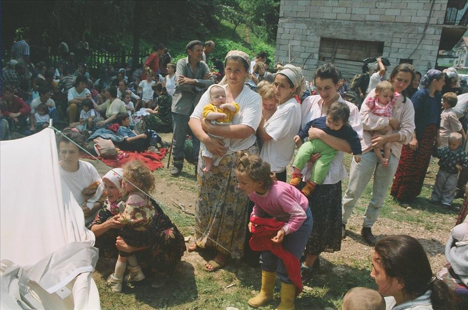 "Srebrenitsa Cehennemi''nden kaçanların ölüm yürüyüşü