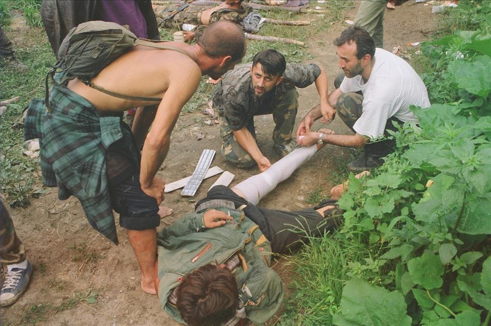 "Srebrenitsa Cehennemi''nden kaçanların ölüm yürüyüşü