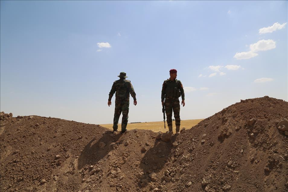 Kürtler, sınırlarını hendeklerle koruyor
