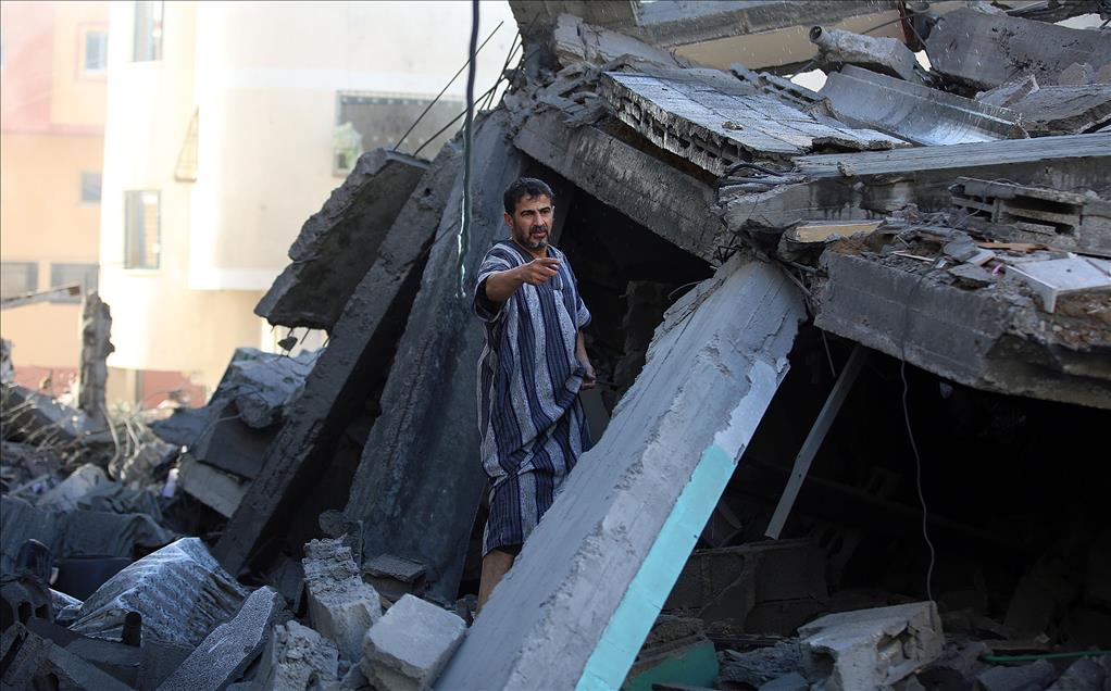 İsrail'in Gazze'ye hava saldırıları