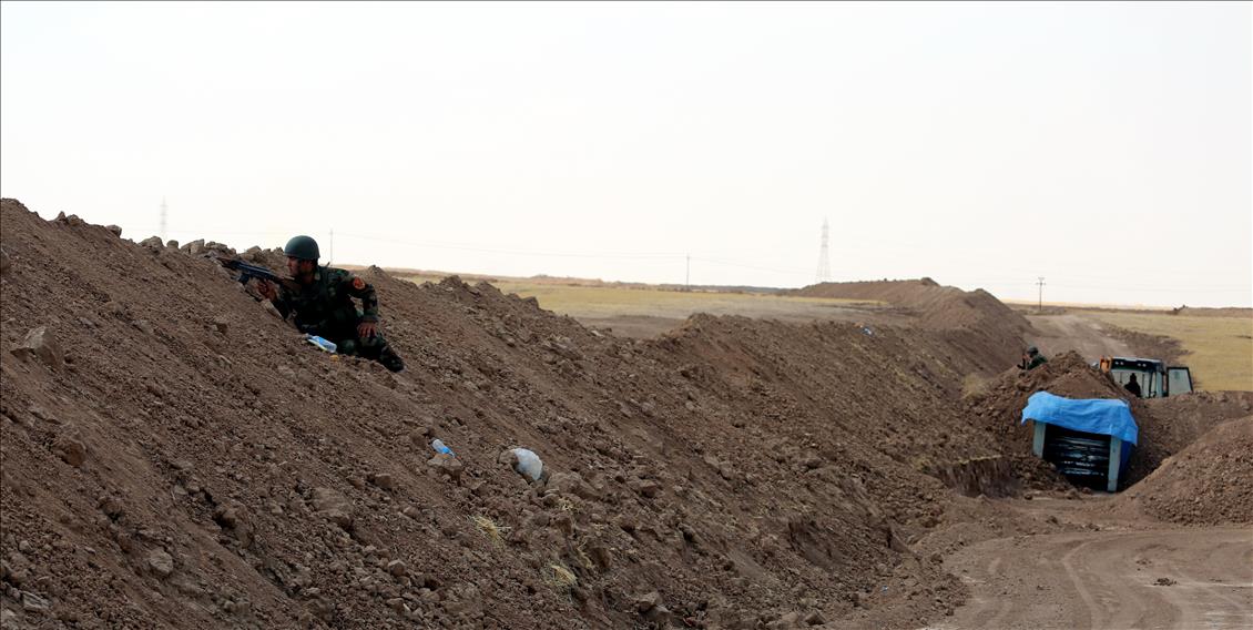 Kürtler, sınırlarını hendeklerle koruyor