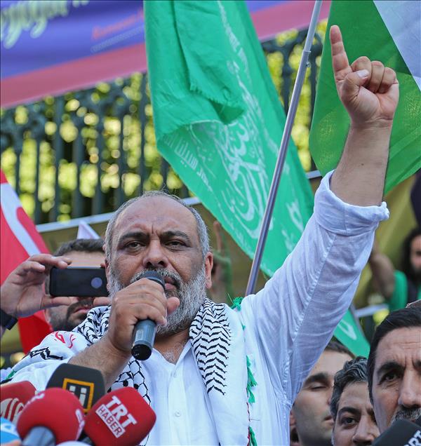 Beyoğlu'nda Gazze protestosu
