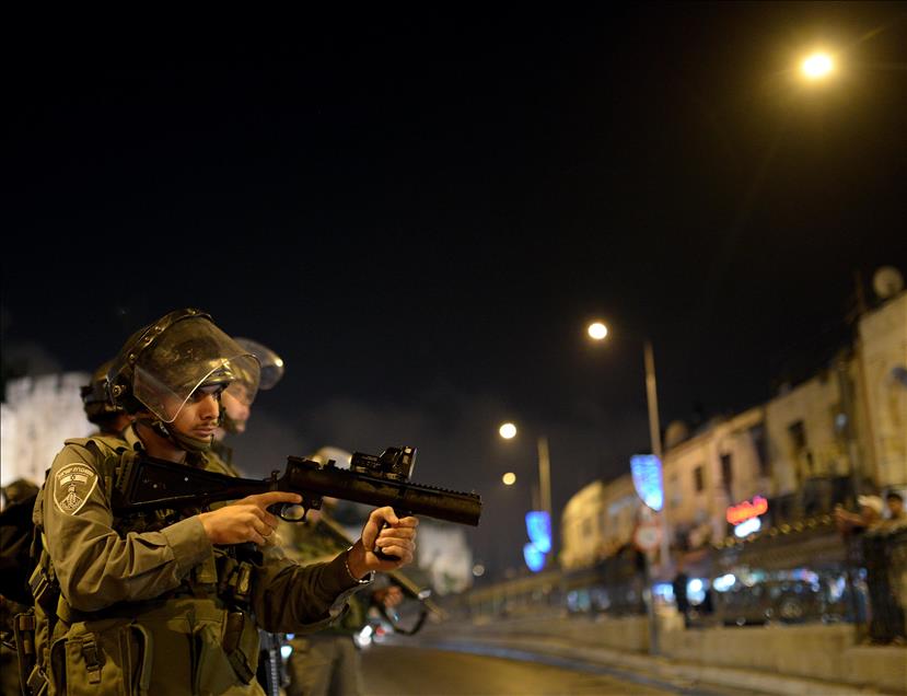 Kudüs'te Gazze'ye destek eylemi 