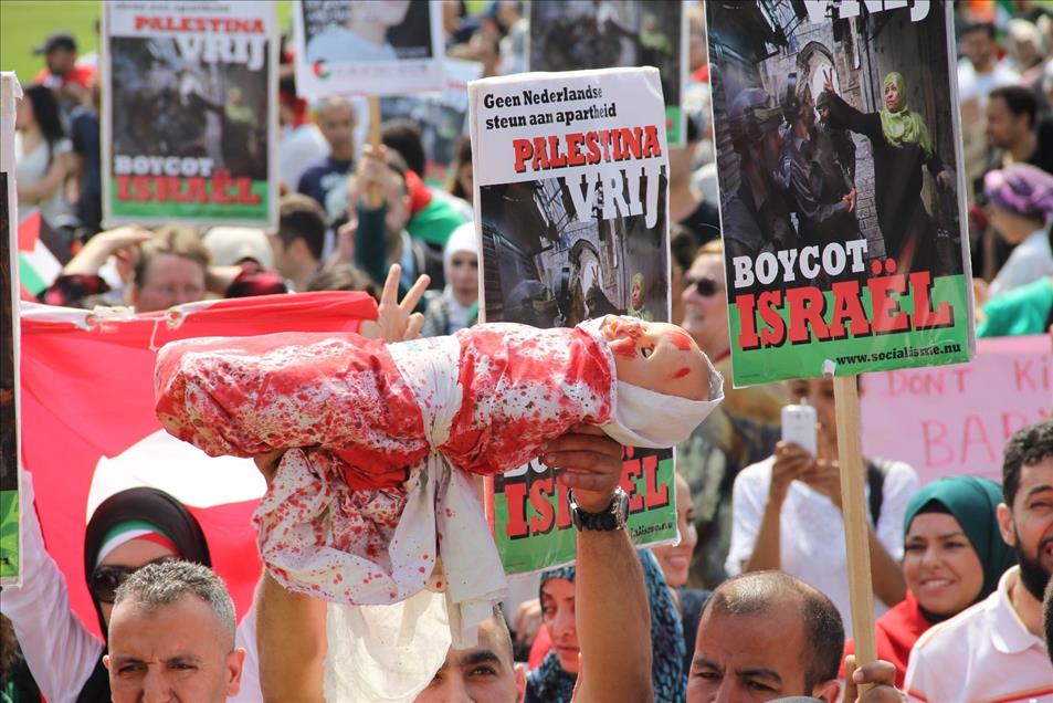 İsrail'in katliamına dünya sessiz kalmadı